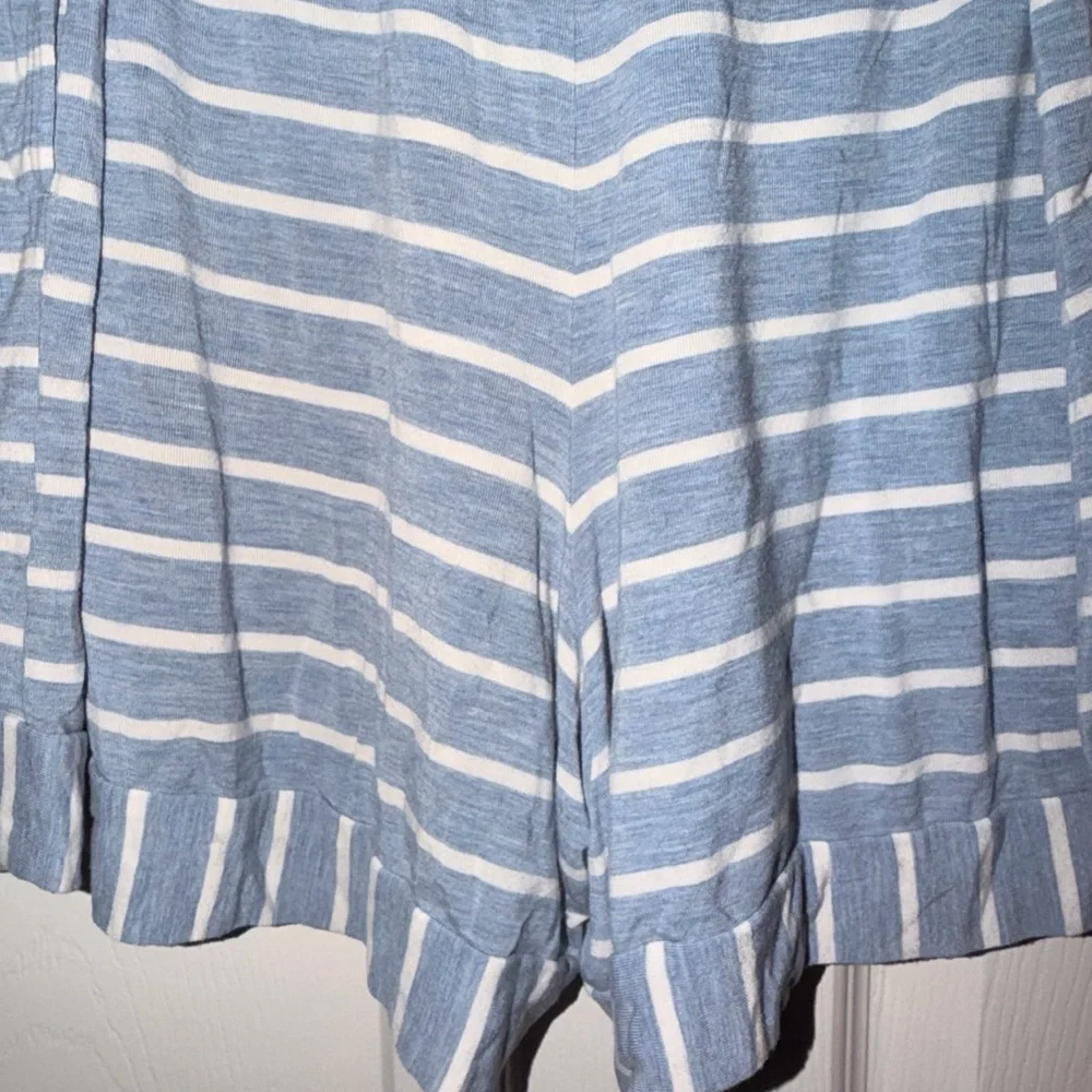 Soma Pajama Set XL Blue Lounge Sleepwear Tank Shorts Set - Picture 7 of 9